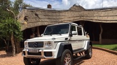 Mercedes G 4x4 jako kabriolet. Je to ten nejvíc offroad současnosti