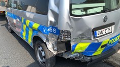 Policisté vyšetřovali nehodu na D1, smetlo je jiné auto, 2 zranění