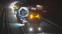 Do Lovosic dorazila obrovská kovová nádoba. Slouží na odlévání železa