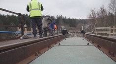 Unikátní rekonstrukce. Technici opravují vysokánský viadukt u Děčína