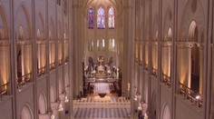 Katedrála Notre Dame se opět ukáže v celé kráse. Jako první ji viděl Macron