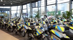 Policie nakoupila nové motocykly, za 60 milionů pořídila 135 strojů