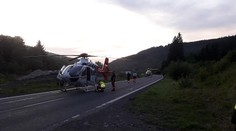 Tragická nehoda na Vsetínsku! Zasahovaly dva vrtulníky