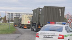 Stavba polní nemocnice se rozjíždí, vojáci už v Praze budují velín!