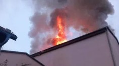 Obří požár v brněnských Přízřenicích. Hasiči vyhlásili třetí stupeň poplachu