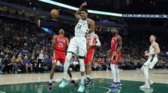 Hvězda Milwaukee už popáté v kariéře nastřílela 50 bodů v NBA
