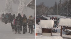 Sníh vylákal do hor tisíce turistů! Policie začala kontrolovat ve velkém