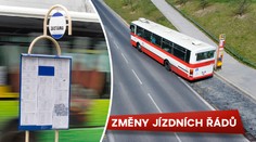 Od neděle platí nové jízdní řády autobusů! Které se mění u vás?