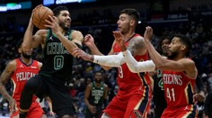 Pelicans v NBA padli s Bostonem, Satoranský strávil zápas opět na lavičce