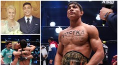 Šampion v KSW našel titul i lásku! Ta ho rozcvičovala před zápasem