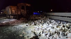Hromadná nehoda uzavřela D46, doprava kolabovala i v objížďkách