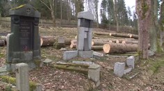 Lidé z Tisové zuří! Pracovníci při kácení stromů ničili hroby