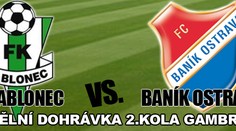 Jablonec přivítá v dohrávce Ostravu