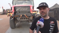 Šestkrát jsme stáli. Vypadalo to, že je po závodě, ulevil si Loprais