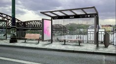 První moderní zastávka v Praze! Nabijte si telefon, připojte se k wifi