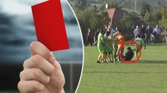 Fotbal se zvrhnul v nechutné násilí, rozhodčí dostal kopanec do hlavy