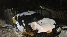 Zdemoloval auto o strom a utekl. Policie hledá řidiče Renaultu