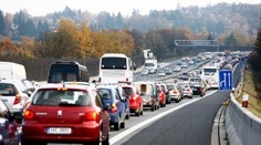 Hromadná nehoda na D1 u Brna. Řidiči stáli v kolonách desítky minut