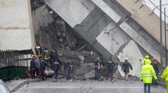 Sedm minut od smrti: Řidič natočil obří trhlinu v janovském mostě!