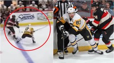 ŠÍLENÉ: Crosby sekl soupeře, ten málem přišel o kus prstu! VIDEO