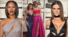 Móda na Grammy: Rozparek až do pasu a hříšně hluboké dekolty!
