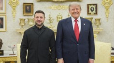 Zelenskyj se v Bílém domě sešel s Trumpem. Jednali o zbraních a diplomacii
