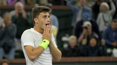 Djokovičův plakát má v ložnici, teď ho porazil. Ital ani nesnil o duelu s ním