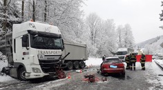 Tragická nehoda na jihu Čech! Řidič osobáku střet s kamionem nepřežil