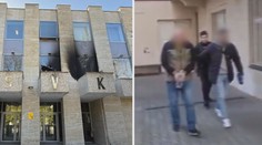 Policie chytla podezřelého z útoku na Ruský dům. Ke žhářství se sám přihlásil