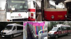 Dopravní podniky se zbavují autobusů, minibusů či tramvají. Za kolik? VELKÁ GALERIE