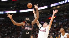 Hardenův triple-double a 40 bodů na houževnaté Miami nestačilo!