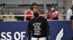 Už ne pouze gesta! Hamilton vyzývá v boji s rasismem k větší odpovědnosti