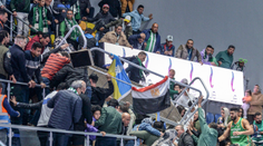 V Egyptě se zřítila tribuna přímo při basketbalovém zápase. 27 lidí je zraněno