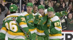 Minnesota hrála vabank. Bez brankáře riskovala ztrátu bodu