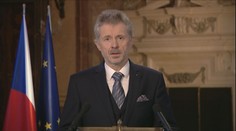Vystrčil v projevu vyzval ke vstřícnosti, pochválil Babiše i Zemana