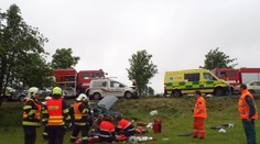 Počasí zabíjelo: Řidička dostala smyk, spolujezdkyně nepřežila