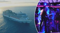 Diskotéka i kasino. Italové si užívají na lodi i přes přísná opatření