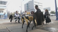Místo číšníků roznáší ve španělské restauraci pivo robotický pes