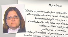 Petra (34) se chce zabít! Nechala tenhle dopis na rozloučenou
