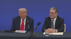Návštěva Trumpa v Británii končí. Prezident „pozvedl číši na největší přátelství“