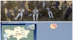 Výměna na ISS: Posádka po půl roce ve vesmíru bezpečně přistála