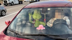 Řidič v Arizoně dostal pokutu za nafukovací figurínu na místě spolujezdce