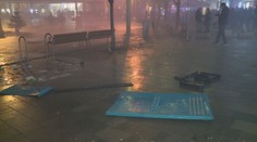 Policie vyšetřuje výbuch mobilní toalety v Brně. Pachateli hrozí až osm let vězení