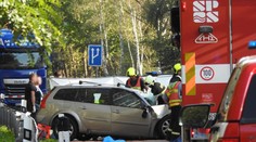 U Votic se srazil kamion s autem, dva mrtví! Další bojuje o život