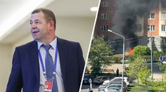 Při explozi auta u Moskvy zemřel Putinův vysoký generál. Výbuch zachytily kamery