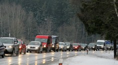 Na D1 u Brna se srazily dva náklaďáky. Jednomu člověku už nebylo pomoci