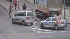 Divoká honička v centru Prahy! Policie zveřejnila video přímo z akce