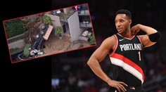 Basketbalistovi z NBA šlo o život: Do jeho bazénu se zřítil kamion!