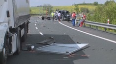 Srážka kamionu a osobáku na Chomutovsku si vyžádala život!