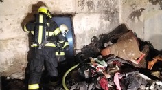 Požár na Olomoucku má tragický konec. Uvnitř domu našli ohořelé tělo